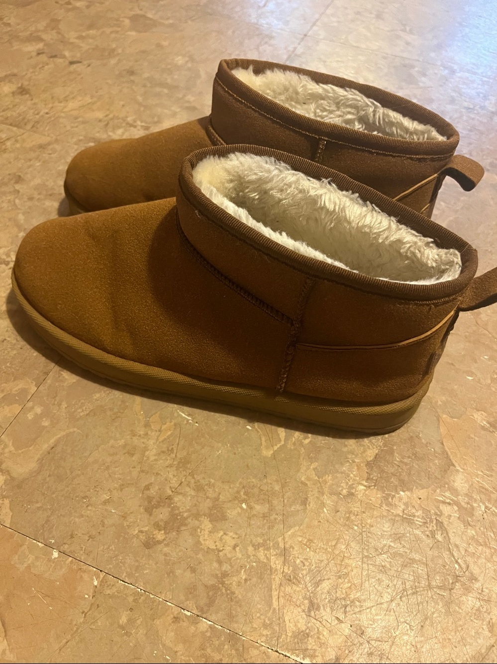 Women’s  Cozy Winter Boots - Chestnut Brown